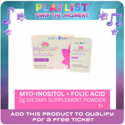 MYPICOS Myo-Inositol + Folic Acid Dietary Supplement Powder 2g (sold per piece)