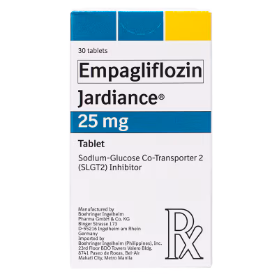 JARDIANCE JARDIANCE Empagliflozin 25mg 1 Filmcoated Tablet [PRESCRIPTION REQUIRED]