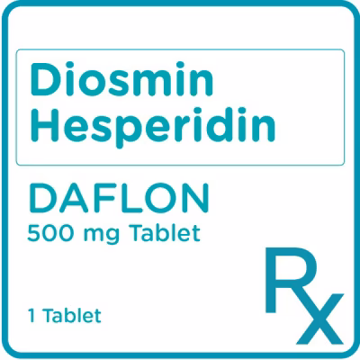 DAFLON DAFLON Diosmin + Hesperidin (450mg+50mg) Sold Per Piece