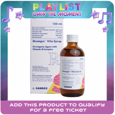 MOSEGOR VITA Pizotifen hydrogen maleate 0.25 mg; Vitamin B1 0.7 mg; Vitamin B2 1.14 mg; Vitamin B6 0.7 mg; Nicotinamide 5 mg per 5mL Syrup 120mL [PRESCRIPTION REQUIRED]
