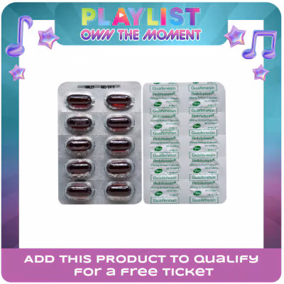 ROBITUSSIN ROBITUSSIN Guaifenesin 200mg 1 Softgel Capsule Sold Per Piece