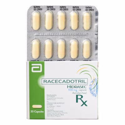 HIDRASEC HIDRASEC Racecadotril 100mg Sold Per Piece [PRESCRIPTION REQUIRED]