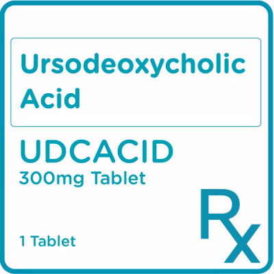 UDCACID UDCACID Udcacid Ursodeoxycholic acid 300mg Sold Per Piece [Prescription Required]