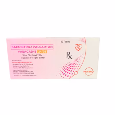VASACAD S VASACAD-S 50mg Film Coated Tablet Sold Per Piece [PRESCRIPTION REQUIRED]