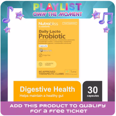NUTRABLISS WS NUTRABLISS Daily Defense Probiotic Capsule Sold Per Piece